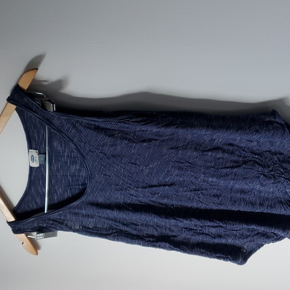 Old Navy - Blue Striped Tank - Size L - Picture 5 of 6